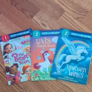 Kids Book Set - The Bean Team, Uni's Wish for Wings, Unicorn Wings